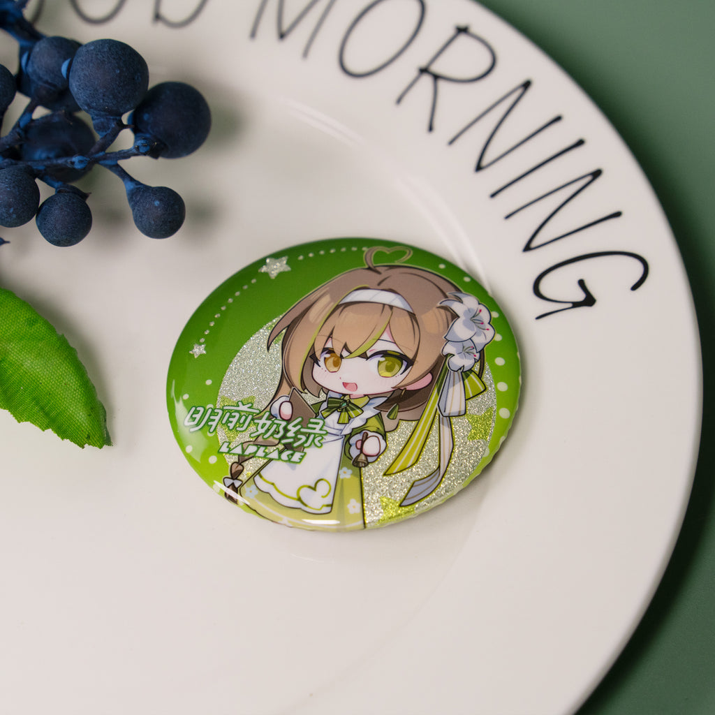Milky Green March Monster Parody Badge v2.1