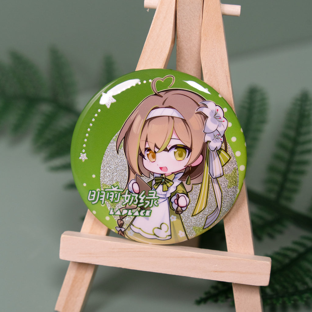 Milky Green March Monster Parody Badge v2.1