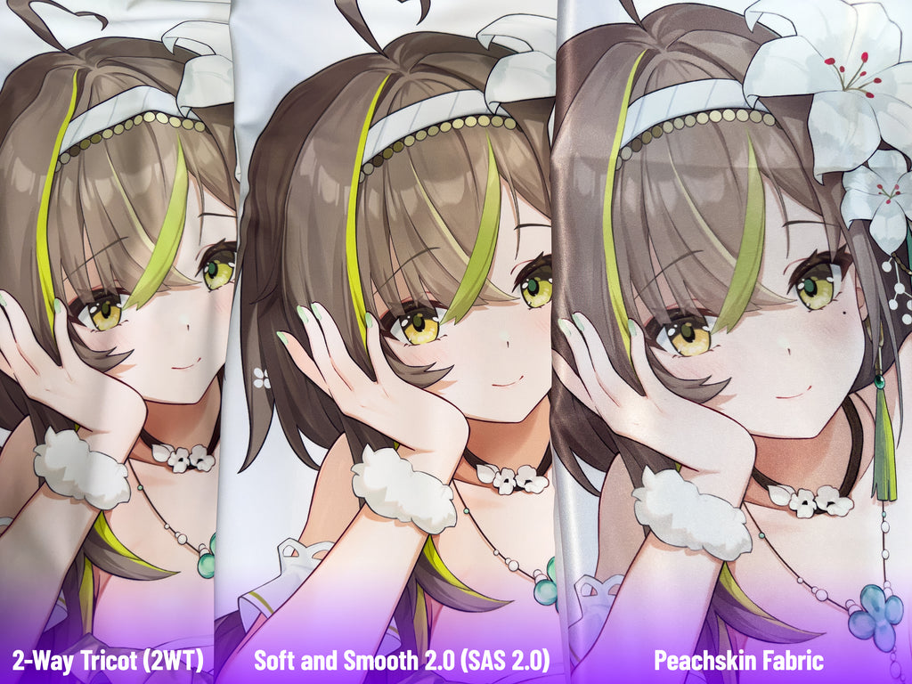Milky Green Original × Summer Suit × White Battle Suit ver. Remix Dakimakura