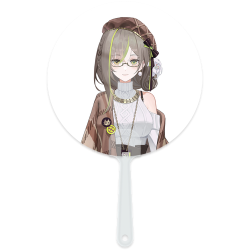 Milky Green Spring/Fall Suit Fan