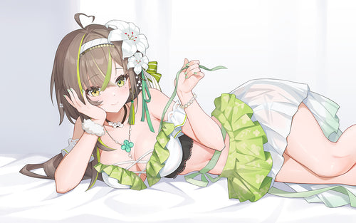 Milky Green Original × Summer Suit × White Battle Suit ver. Remix Dakimakura