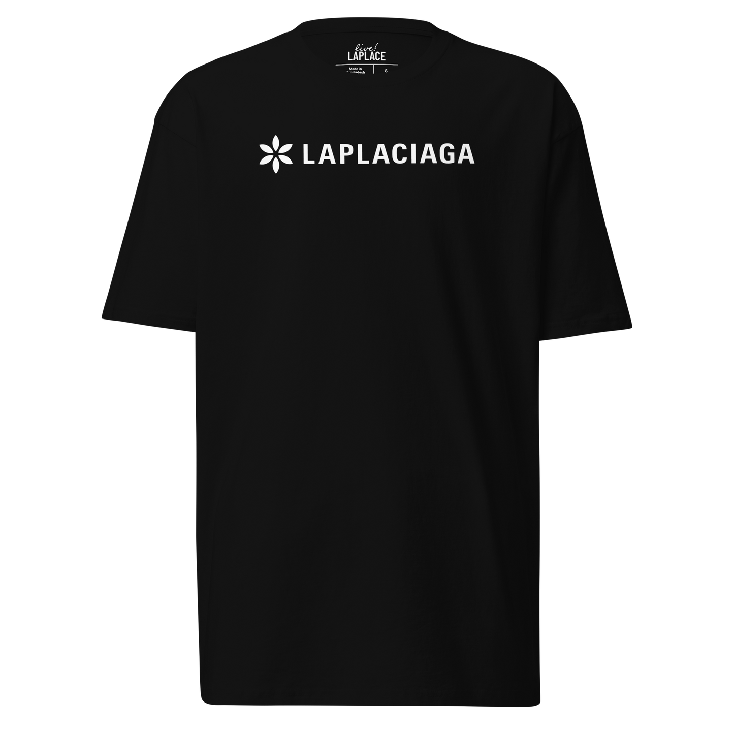 เสื้อยืดล้อเลียน Balenciaga™ “LAPLACIAGA” (สหรัฐอเมริกา)